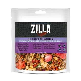 Zilla Land Turtle and Tortoise Food Pellets, 6.5 oz - Reptile Pet