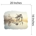 thumbnail image 4 of Animal Wall Decals for Children Bedroom - Horses With Lake Background Horse DIY & Creativity Boy Girl Bedroom Wall Sticker - Size: 20 In x 16 In, 4 of 5