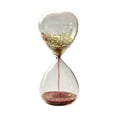 thumbnail image 6 of Tongina 3xGlitter Sand Glass Timer Hourglass Hour Glasses for Home Decor Faimly Office Red 3 Pcs, 6 of 8