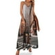 thumbnail image 1 of Vestido sin mangas de Nueva York Vestido largo de mujer Vestido de noche para mujer, 1 of 7