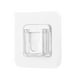 thumbnail image 3 of Worallymy Gancho de pared Soportes de almacenamiento de doble cara de plástico Colgador de pared autoadhesivo Soporte de pared impermeable para baño 1 par Worallymy JD735816370, 3 of 7