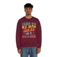 thumbnail image 5 of FamilyLoveShop LLC I Keep All My Dad Jokes In A Dad- A- Base, Funny Dad Shirt, Dad Jokes Shirt, Gift to Father, Father's Day Shirt, Dad Jokes Shirt, Groovy, 5 of 9