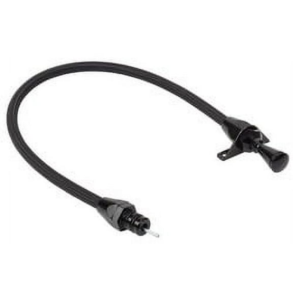 Lokar XTD-36L80FM36 LOCXTD-36L80FM36 MIDNIGHT SERIES HI-TECH FLEXIBLE BRAIDED STAINLESS TRANSMISSION DIPSTICK