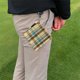 thumbnail image 2 of Toallas de limpieza de golf Cola de poliéster con mosquetón de doble cara beige, 2 of 7