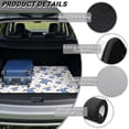 thumbnail image 6 of HUISEFOR Blue Sea Turtle Car Trunk Mat 29" x 39" Full Protection Cargo Mat Rear Trunk Liner Scratchproof Easy To Clean Universal Fit for Most Cars SUV, 6 of 7