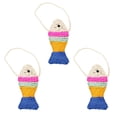 thumbnail image 3 of 3PCS Catnip Fish Toy Cat Cat Sisal Hemp Toy Multi for Entertainment, 3 of 7