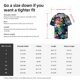 thumbnail image 5 of Fotbe Colorful Flowers Camisa Estampada de Manga Corta para Hombre, Casual de Verano, Estilo Playero, Sin Arrugas-Medium, 5 of 5