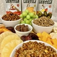 thumbnail image 3 of Lentil Telepathy Crunchy  Toasted BBQ Snack - Air-Toasted Without Oil, Guilt-Free Snacking Fat-Free, 100 Calories, 7g of Protein, 100% Plant-Based (3x4ozLentilTelepathyBBQCrunchyToastedSnacks), 3 of 10