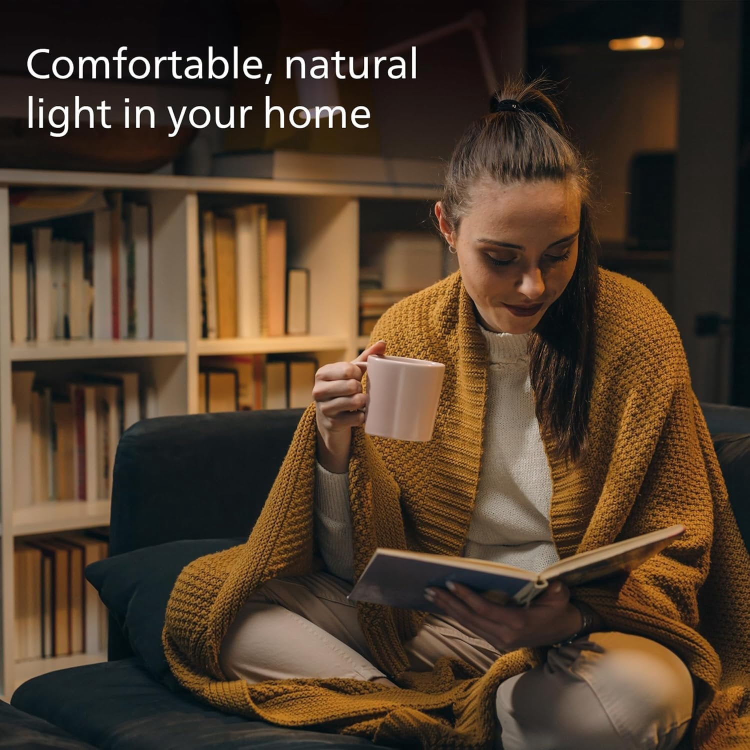 Philips LED A19 Ultra Definition Dimmable LED Light Bulbs - Flicker-Free 100w Light Bulbs with EyeComfort Technology - Soft White 2700K Lightbulb - 1500 Lumen - E26 Base - 8 Pack