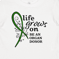 thumbnail image 4 of Inktastic Life Grows On- be an Organ Donor Boys or Girls Baby T-Shirt, 4 of 5
