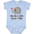 thumbnail image 3 of Inktastic My Gigi and Papa Love Me Boys or Girls Baby Bodysuit, 3 of 5