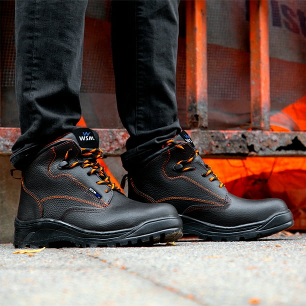 Zapato de Seguridad WSM, Ergonómico y Con casquillo de