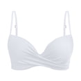 thumbnail image 2 of TOWED22 Swimsuit Top Women Twist Bikini Top Strapless Swimsuit Top Only(White,XXL), 2 of 5