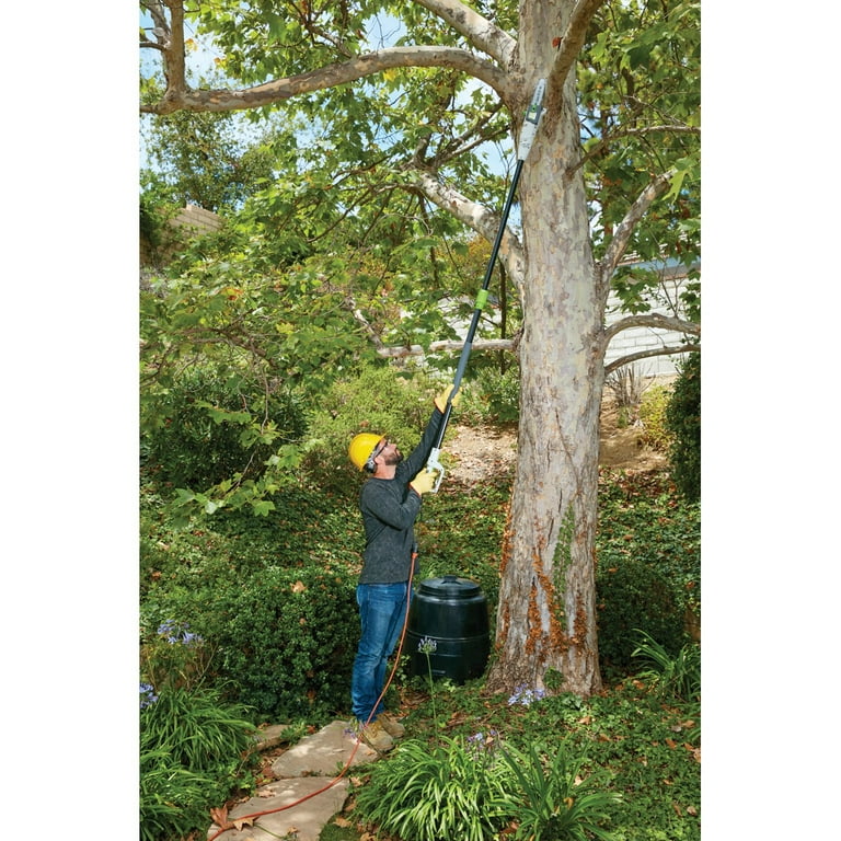 Portland Electric Pole Saw 9.5 In. 7 Amp 120V Tree Telescoping Trimmer 62896