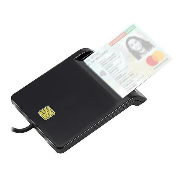Usb 2.0 Smart Id Card Reader For Sd Atm Cac Tf Bank Card Sim Card Reader Usb-ccid Iso Connector For Windows Linux