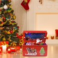 thumbnail image 4 of Matsuzay Caja de música Decoración de escritorio Adorno de Canto Decoraciones para el hogar de larga duración Regalo de Navidad luminoso Kits de decoración para fiestas, 4 of 6
