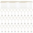 thumbnail image 3 of 30 Pcs Baptism Acrylic Rosary Beads Mini Rosaries Angel with Organza Bags for The First Communion Baptism Party Favors, 3 of 5