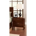 thumbnail image 3 of Home Square 2 Piece Furniture Set with 2-Drawer Nightstand in Cappuccino, 3 of 6