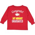 thumbnail image 3 of Inktastic Congrats My Mommy Graduated with Cap Boys or Girls Long Sleeve Toddler T-Shirt, 3 of 5