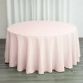 thumbnail image 3 of BalsaCircle 10 Pieces 120" Blush Round Polyester Tablecloths Linens Party Kitchen Dining Banquet, 3 of 8