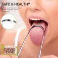 thumbnail image 2 of U-shaped tongue scraper Stainless steel,, 2 of 2