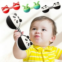 CYBIBO Baby Rattle, Baby Toys Clearance! Hand Cranked Bell Cloth Small Dumbbell Sand Bell Baby Bed Bell Baby Early Education Puzzle Toy Boys And Girls Holiday Birthday Gift