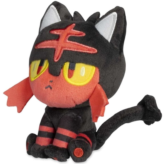 Pokemon Sitting Cuties Litten Plush