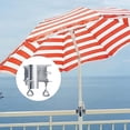 thumbnail image 4 of 1X Pince Parapluie Support de Chaise de Pêche pour Table de Jardin Camping Support de Pêche Réglable Support de Parasol Extérieur Clip, 4 of 8