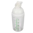 thumbnail image 3 of 200ml Salad Dressing Shaker BPA Free Prevent Leakage Salad Dressing Jar with Lid for KitchenWhite-OEIN, 3 of 5
