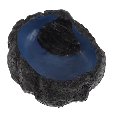 CTIRCHIU Reptile Water Dish and Feeding Bowl with Natural Look for Bearded Dragon and Gecko