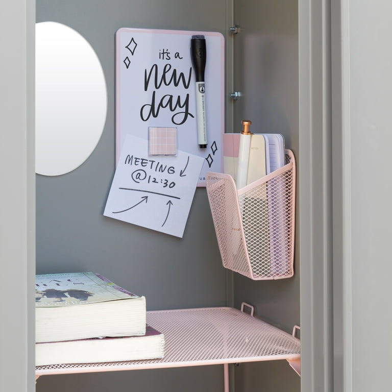 U Brands Locker Kit with Shelf and Accessories Blush 11 Piece Set Ages 9 4145U