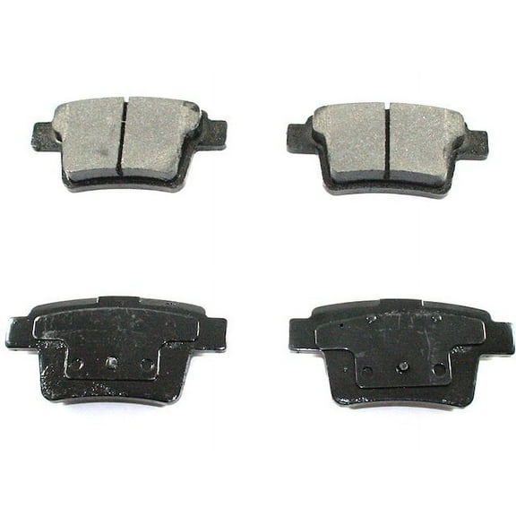 Rear Brake Pad Set - Compatible with 2005 - 2007 Ford Five Hundred 2006