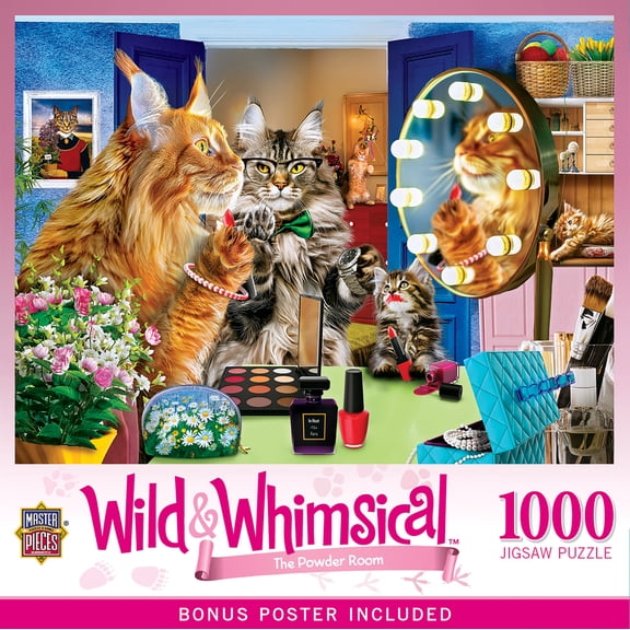 MasterPieces 1000 Piece Puzzle - The Powder Room - 19.25"x26.75"