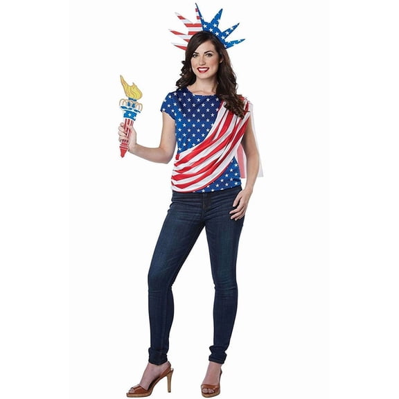 California Costumes Miss Independence Adult Costume: Large Female