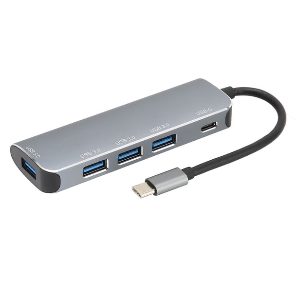 Base USB C, USB3.0 5Gbps USB C Hub Adaptador Multipuerto De Alta Resistencia Para Tableta Para Teléfono Móvil Para Computadora Portátil