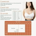 thumbnail image 6 of Coobie Nursing Maternity Bra 9121,White,Full Size, 6 of 8