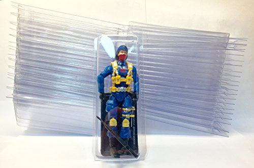 GI Joe Action Figure Blister Case Lot Protective Small Stackable Cases 25 