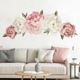 thumbnail image 2 of UHUSE Wall Sticker Creative Peony Flower Sticker Home Wall Bedroom Decoration, 2 of 5