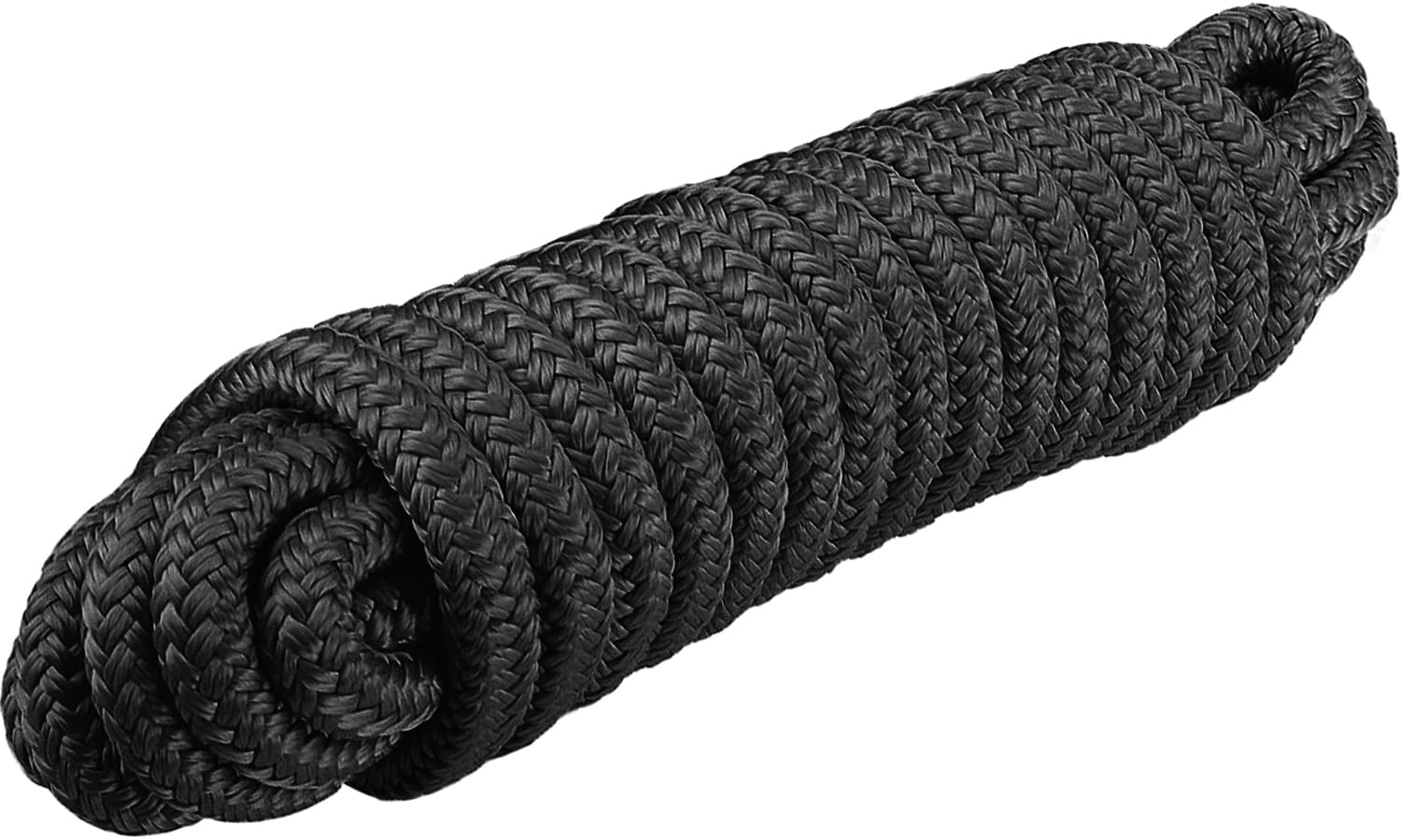 Dock Lines 3/4" x 25 ft Boat Ropes for Docking with 12" Loop, 1 Pack