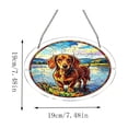 thumbnail image 4 of Acrylic Suncatcher Puzzle, Stained Window Hanging, 7.5" Sun Catcher Stained Glass Acrylic Puzzles Decoration, DIY Suncatcher Kit (1PC), 4 of 7