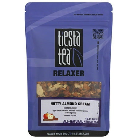 tea almond herbal nutty relaxer tiesta oz cream pack