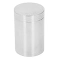 thumbnail image 1 of Tea Tin Thickened Round Slick Edge Rugged 304 Stainless Steel Tea Can for Sealing Storage, 1 of 10