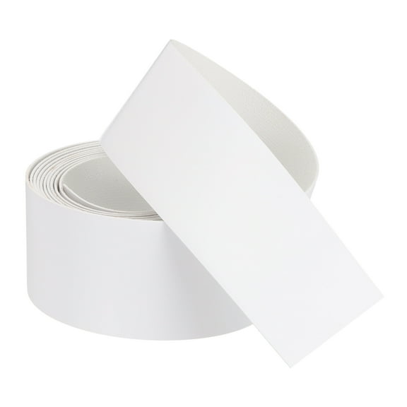 White Edge Banding 10 ft x 2-5/32 Inch Veneer Tape Pre-glued for Furniture Restoration