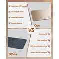 thumbnail image 3 of Stair Treads for Wooden Steps, Beige Ombre Peel and Stick Stair Treads with Reusable Adhesive, Modern Gradient Abstract Art Non Slip Indoor Stairs Runner Rugs Mats for Elders Dogs 8"x30" 4PCS, 3 of 7