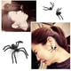 thumbnail image 5 of Advancent Halloween Black Spider Charm Ear Stud Pendientes Punk Black Spider Studs Kits de decoración para fiestas PC 1 Advancent HA000325-00, 5 of 6