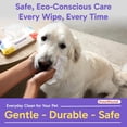 thumbnail image 5 of PetsWorld Pet Wipes for Dogs & Cats | Unscented, Hypoallergenic, Chemical-Free, Biodegradable (98%), Thick & Durable, Textured Grooming Wipes | Safe for Sensitive Skin & Daily Use - 50 Count, 5 of 8