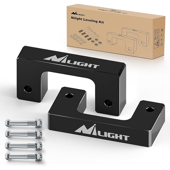 Nilight 1.5" Front Leveling Kit for Chevy Avalanche Silverado Suburban 1500 Tahoe Sierra Yukon XL1500 2007 2008 2009 2010 2011 2012 2013 2014 2015 2016 2017 2018 2019 2020 2021 2022 2023