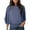 Navy, variant on biudgviw Womens Blouses Dressy Casual Loose Fit 3/4 Sleeve Chiffon Tops Lightweight Comfy Crew Neck Tunic Shirts Trendy Fall Outfits