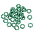 thumbnail image 1 of 30 piezas de junta tórica de goma de 6 mm x 1.5 mm, anillo de sellado resistente al calor, color verde, 1 of 5