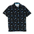 thumbnail image 2 of SCALES Sporty Short Sleeve Polo Powder Blue, Small, 2 of 3
